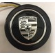 Porsche Style Horn Button - Silver Crest